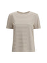 BRUNELLO CUCINELLI L striped jersey t-shirt