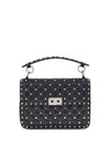 medium rockstud spike shoulder bag