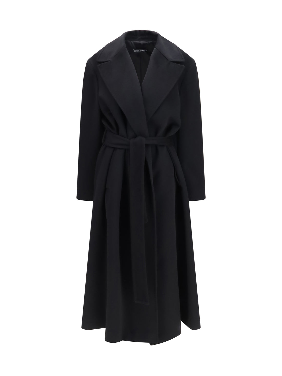 DOLCE &amp; GABBANA 40 long virgin wool coat