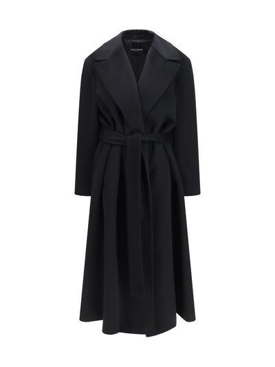 long virgin wool coat