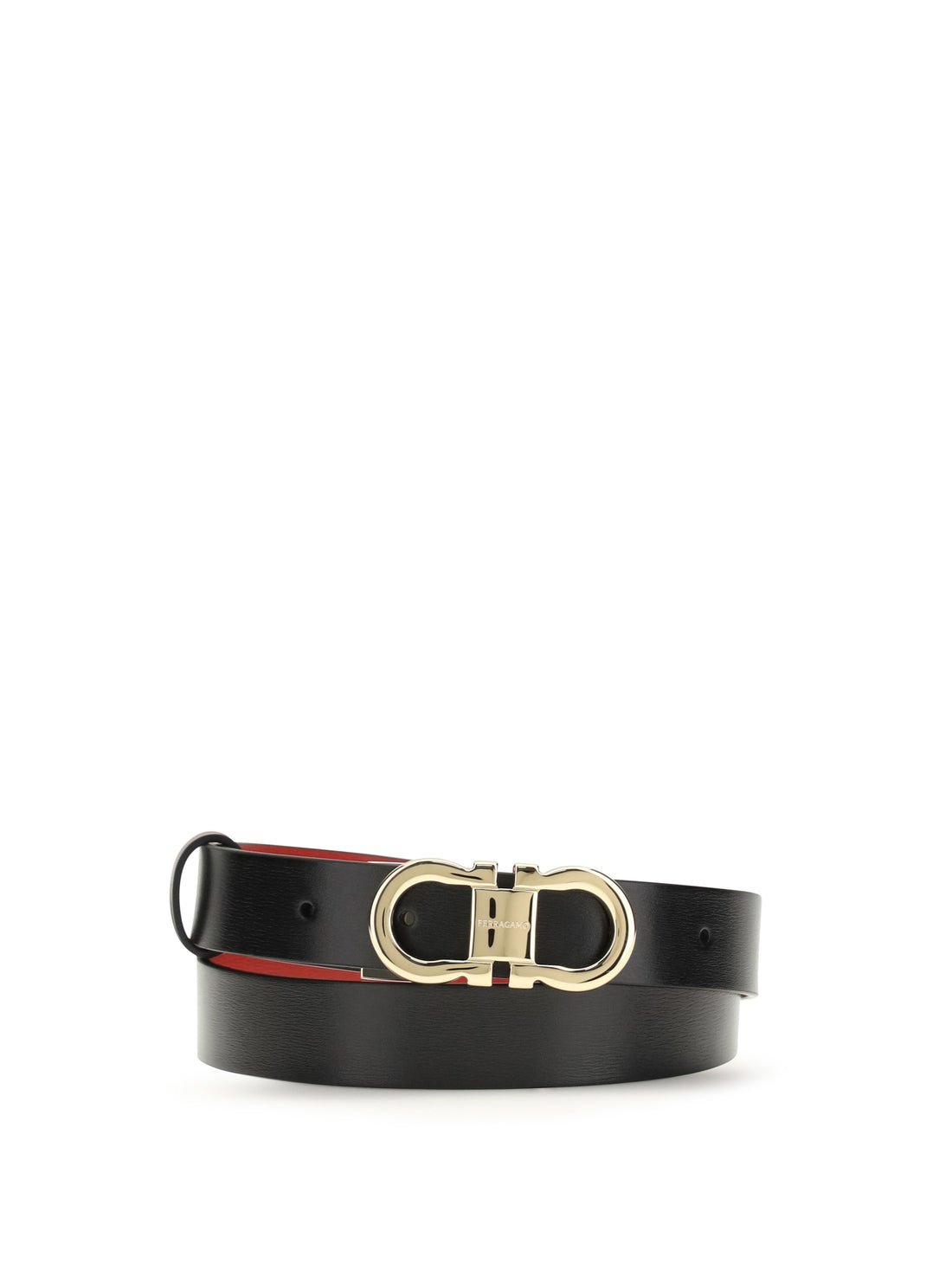 FERRAGAMO 75 adjustable and reversible gancini belt