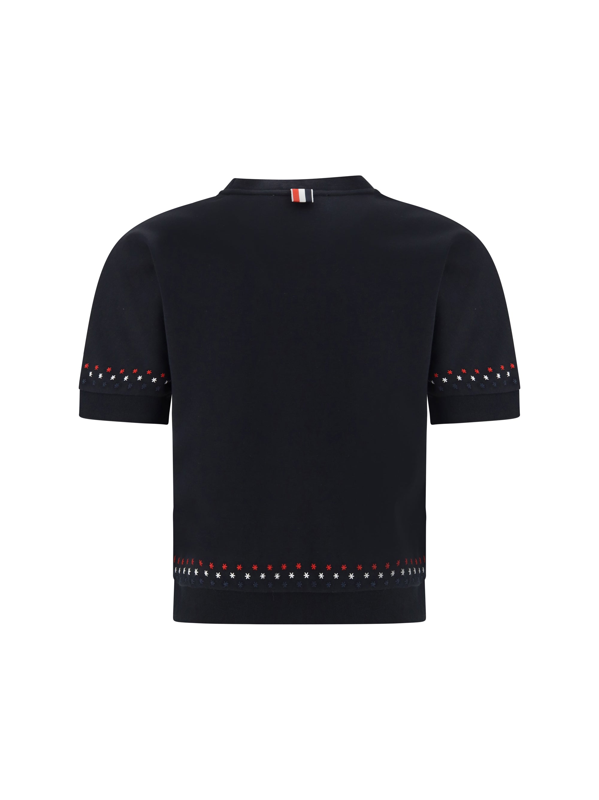 THOM BROWNE 40 snowflakes t-shirt