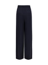 diamond-jacquard pants