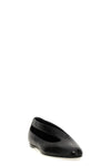 diana ballet flats in asymmetrical nappa leather
