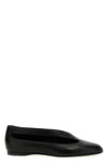 diana ballet flats in asymmetrical nappa leather