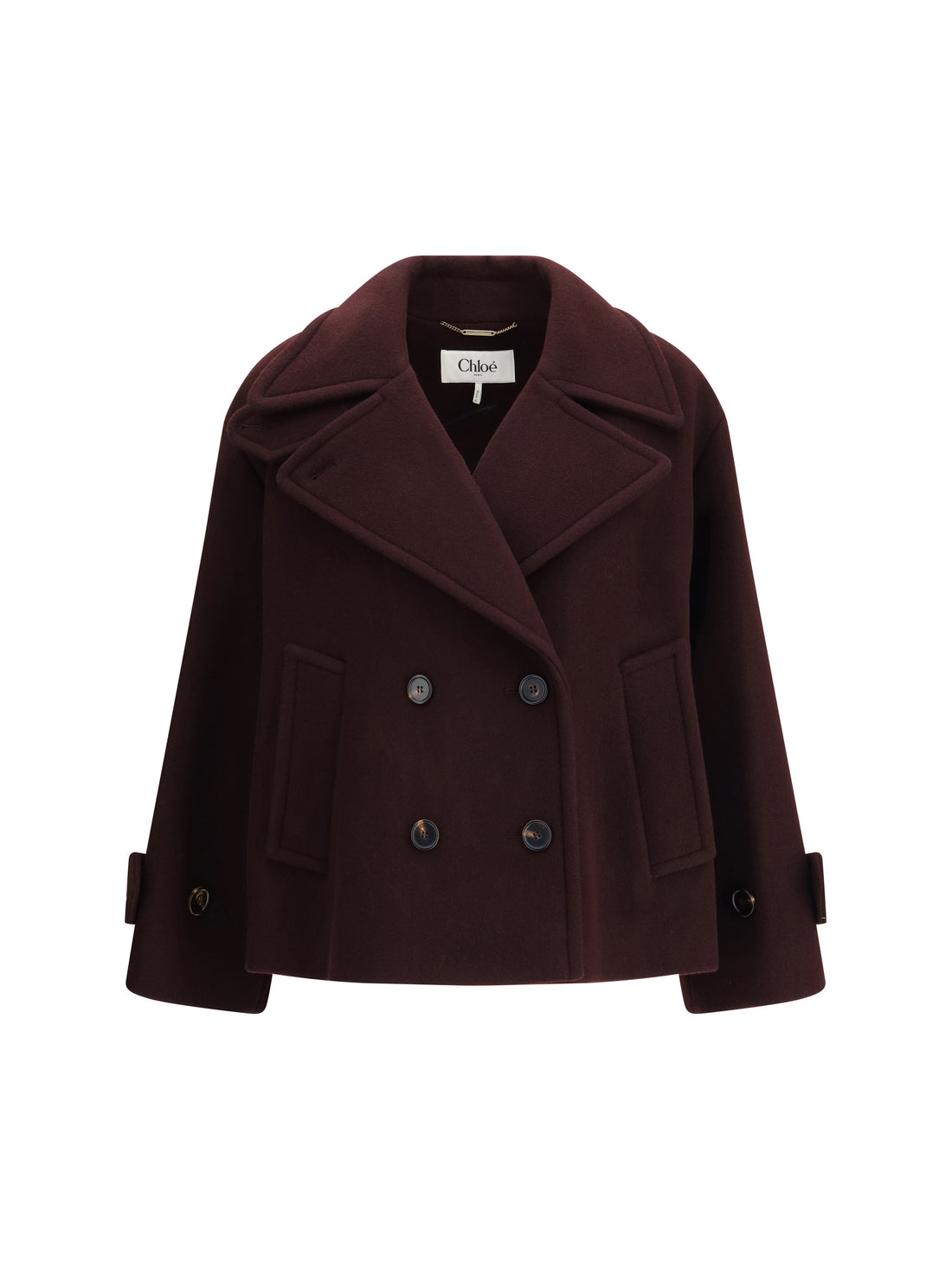 CHLOÉ 36 oversized double-breasted coat
