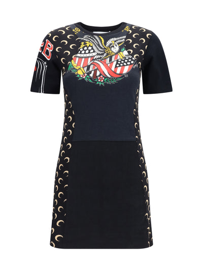 fitted recycled jersey dress
