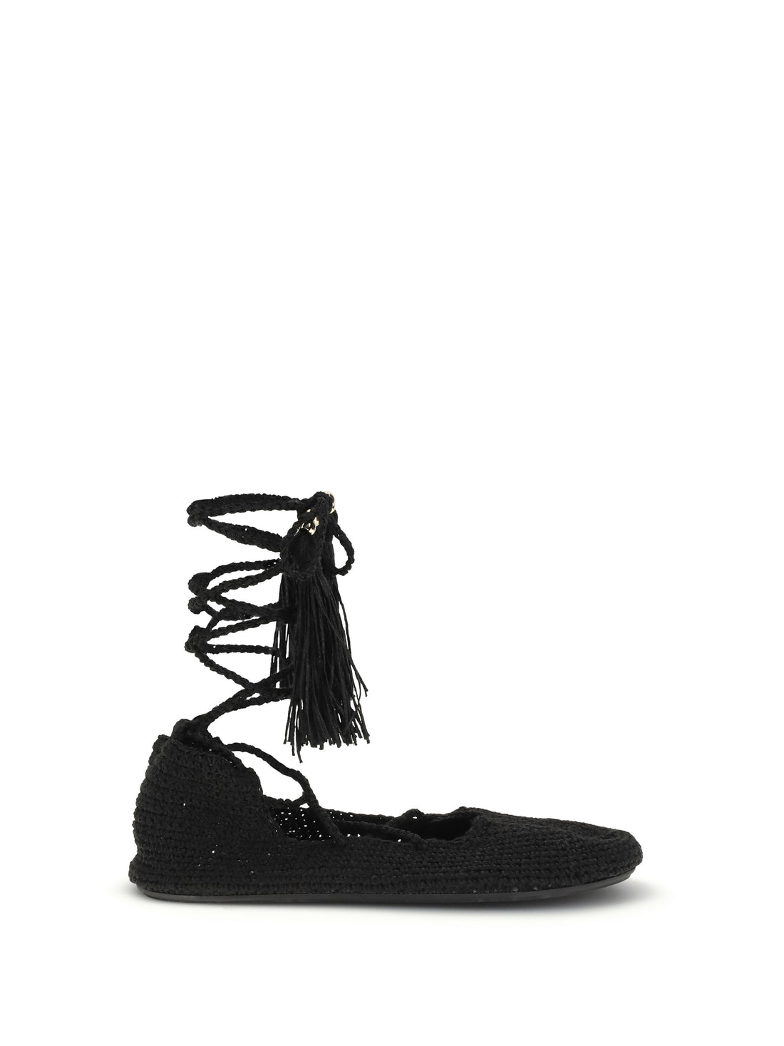 ALANUI 35-36 the sound of the sea lace-up ballerinas