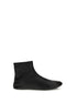 THE ROW 36 leather ankle boots lined with soft shearling