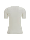 short-sleeve cotton sweater