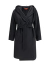 wool drap robe coat