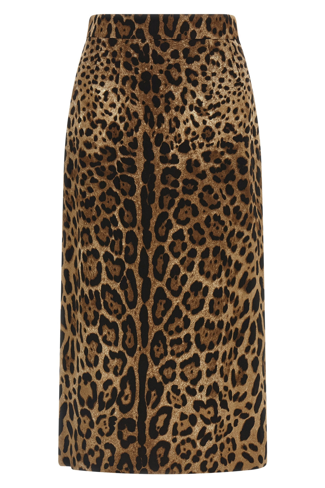 DOLCE &amp; GABBANA 38 the all-over leo animal print longuette skirt by dolce &amp; gabbana defines a rig