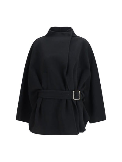 alba midi wool and cashmere coat