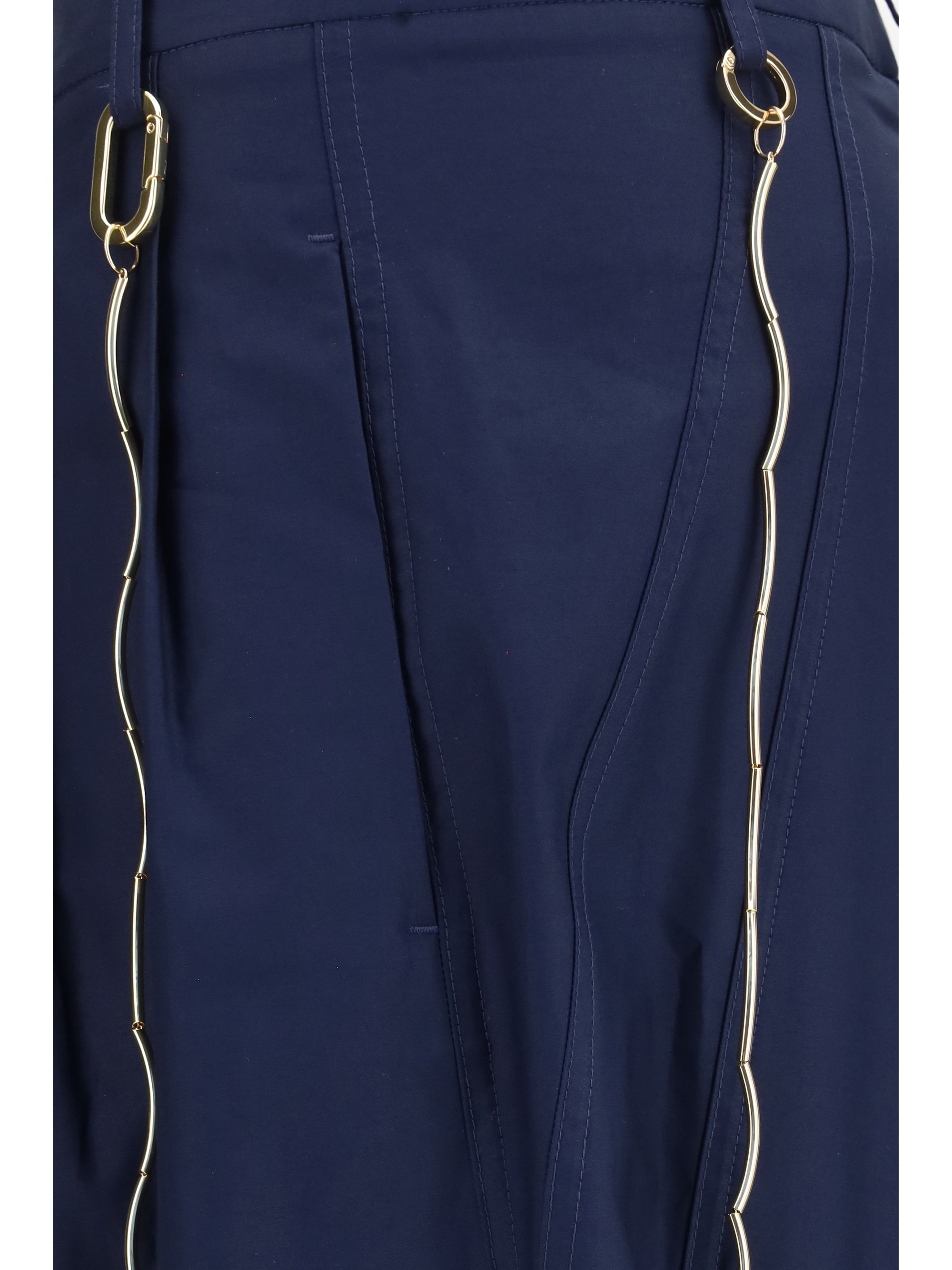phebe chain adorned wide-leg pants