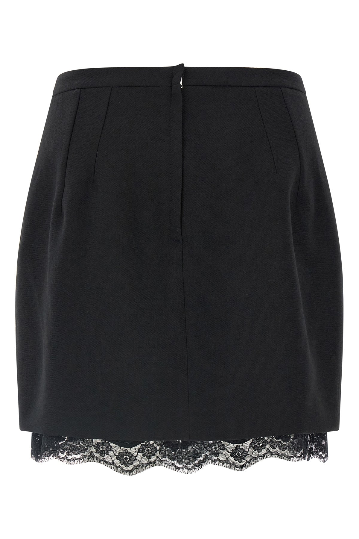 the dolce&gabbana mini skirt embodies sartorial elegance
