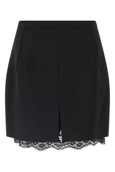 the dolce&gabbana mini skirt embodies sartorial elegance