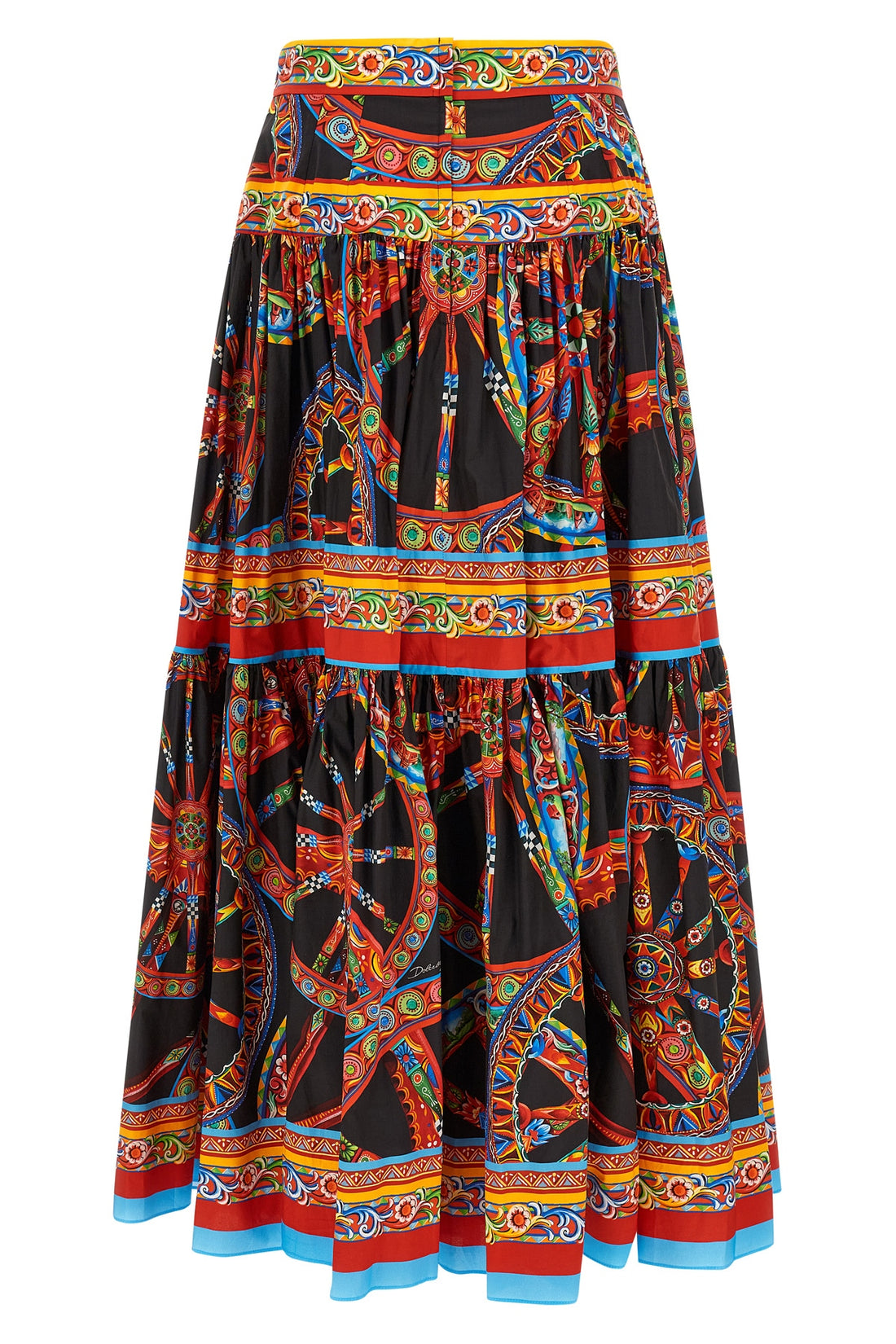 DOLCE &amp; GABBANA 38 the dolce&amp;gabbana maxi skirt defines the volumes through a sartorial constructio