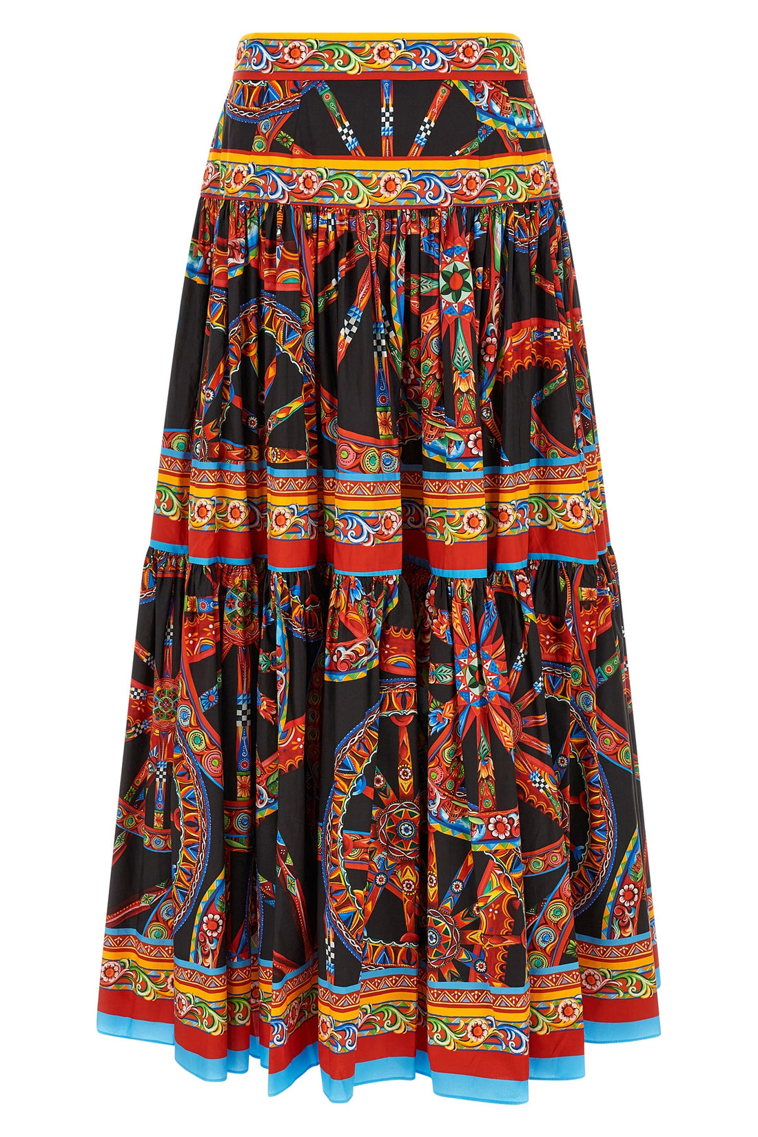 DOLCE &amp; GABBANA 38 the dolce&amp;gabbana maxi skirt defines the volumes through a sartorial constructio