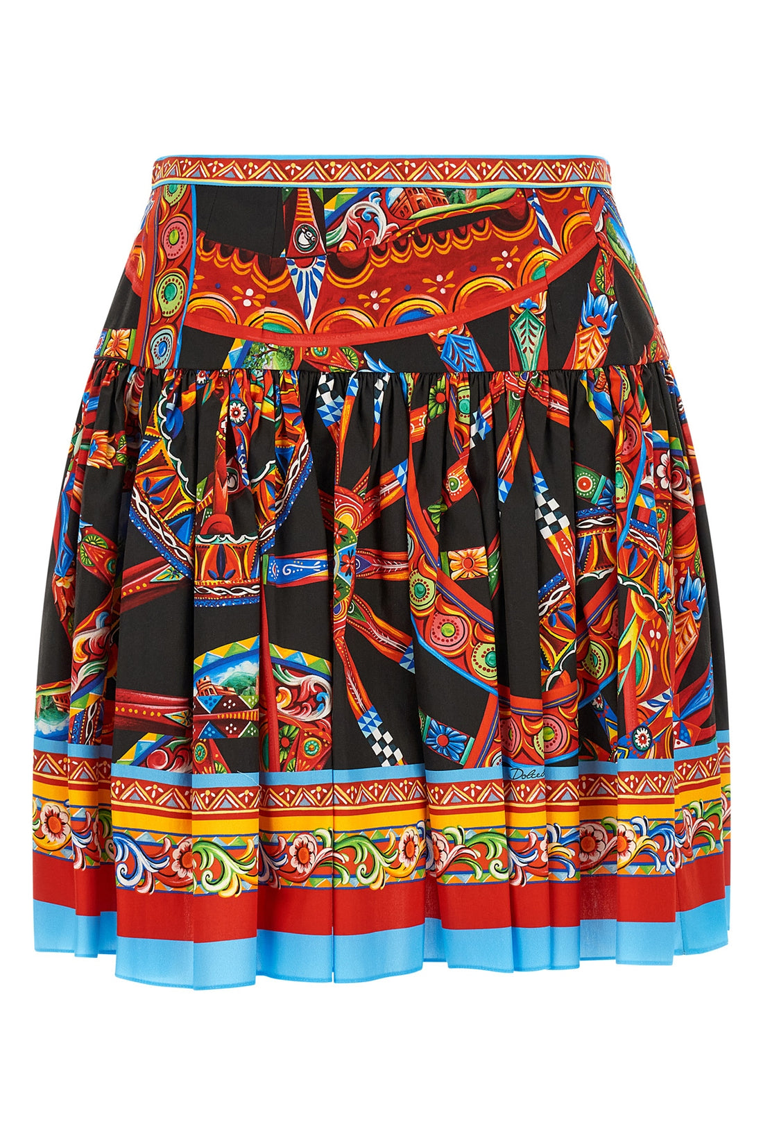 DOLCE &amp; GABBANA 38 the dolce&amp;gabbana mini skirt is made of fresh cotton poplin