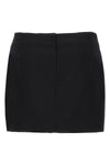 mini skirt from the black sicily collection in ottoman fabric