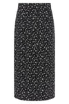 the dolce&gabbana silk blend midi skirt embodies timeless sartorial elegance