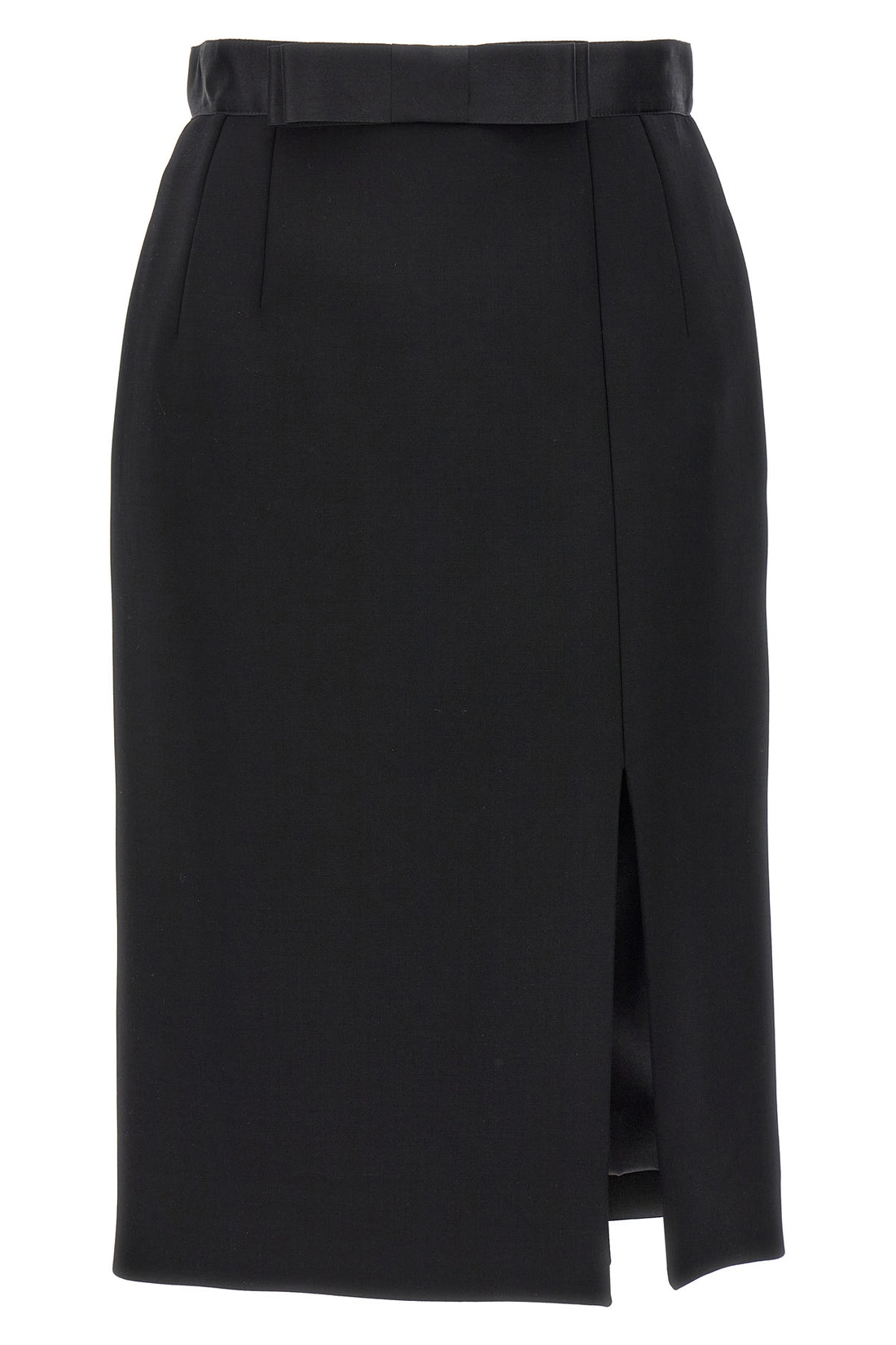 DOLCE &amp; GABBANA 40 stretch wool pencil skirt