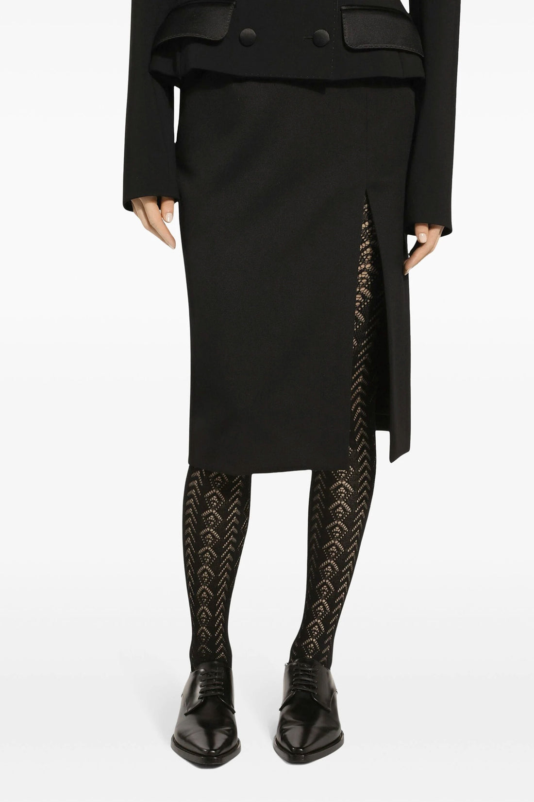 DOLCE &amp; GABBANA 46 wool skirt