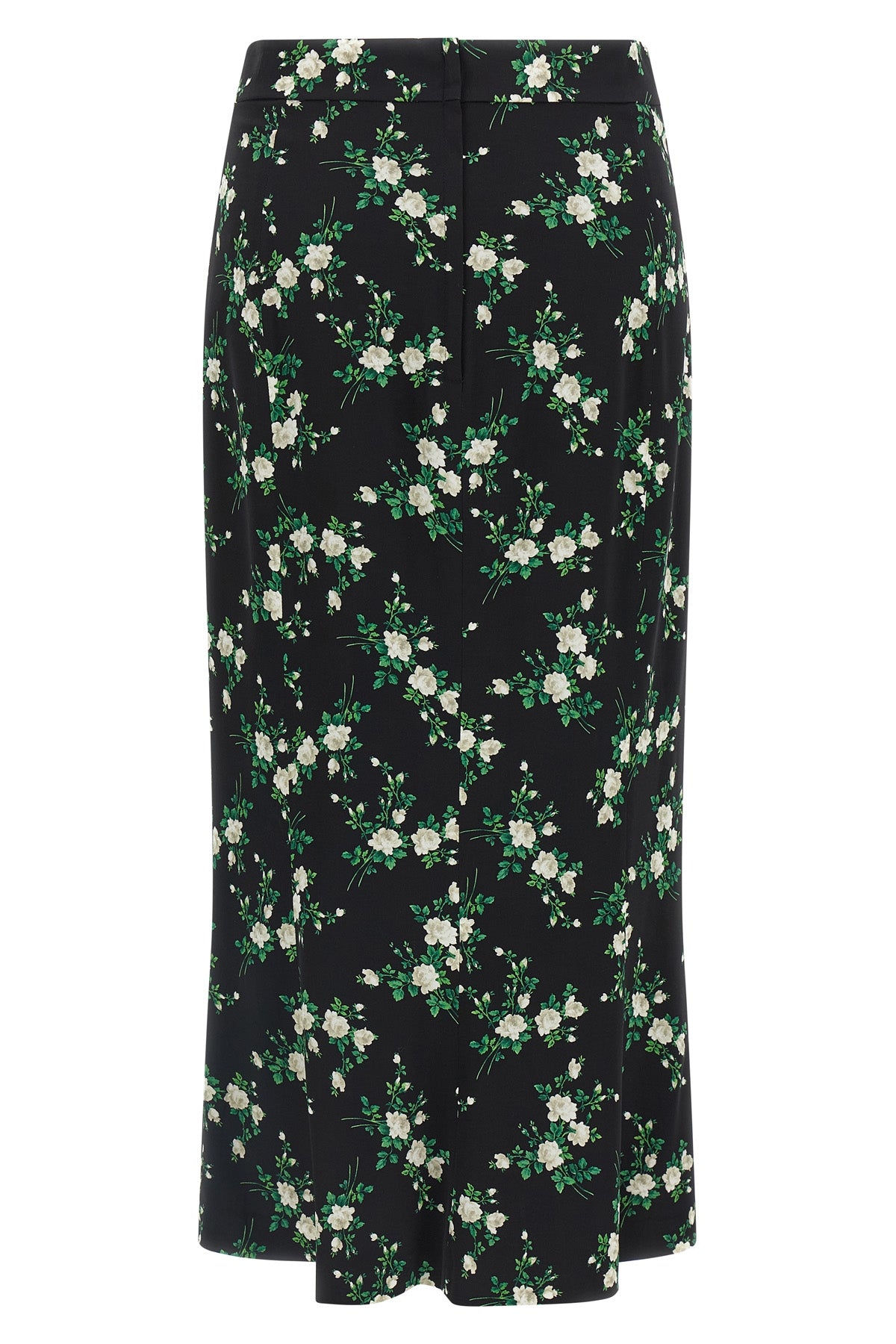 fiorellini print silk midi skirt