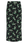 fiorellini print silk midi skirt