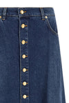 the dolce&gabbana skirt redefines casual codes through a precise sartorial const