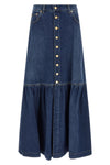 the dolce&gabbana skirt redefines casual codes through a precise sartorial const