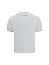 embroidered poplin shirt