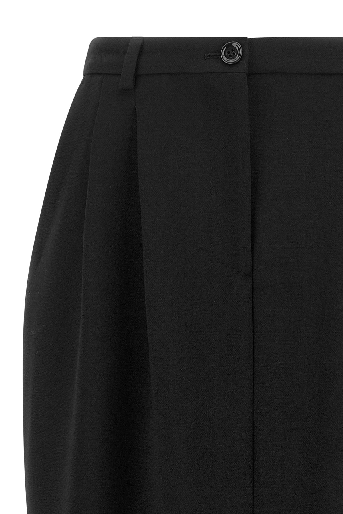 the midi skirt from the dolce&gabbana identity collection in double virgin woo