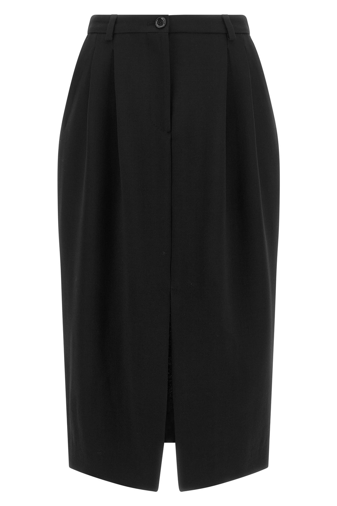 DOLCE &amp; GABBANA 38 the midi skirt from the dolce&amp;gabbana identity collection in double virgin woo
