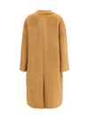 long alpaca and wool-blend coat