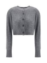 LOULOU DE SAISON L cashmere crop cardigan