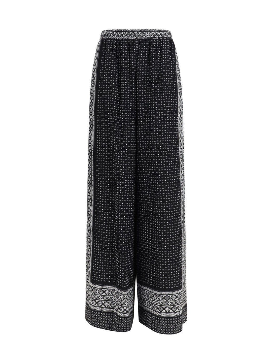 ERMANNO SCERVINO 40 printed silk pants