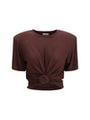 knotted t-shirt