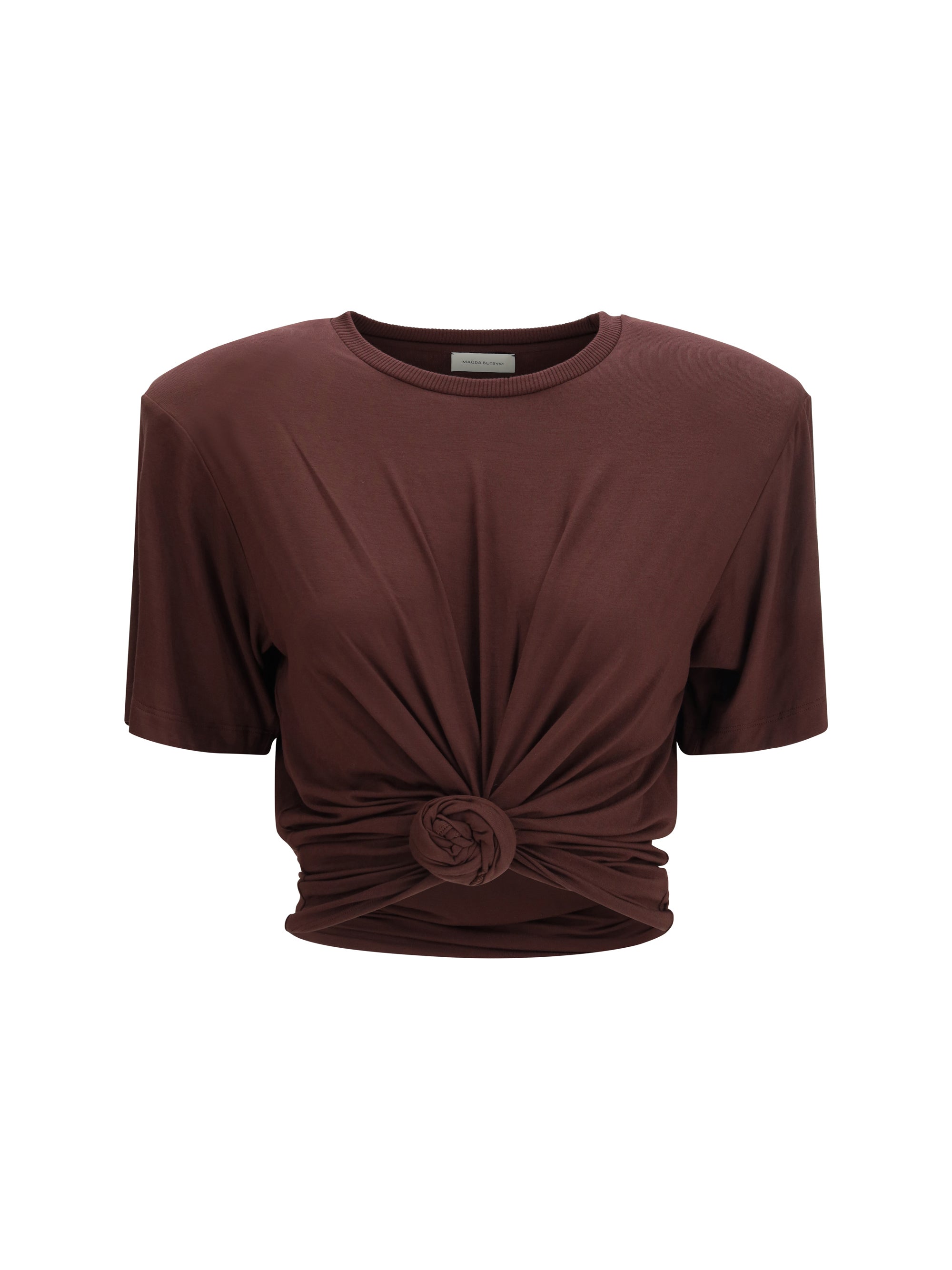 knotted t-shirt