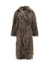 BRUNELLO CUCINELLI 40 coat with fur details