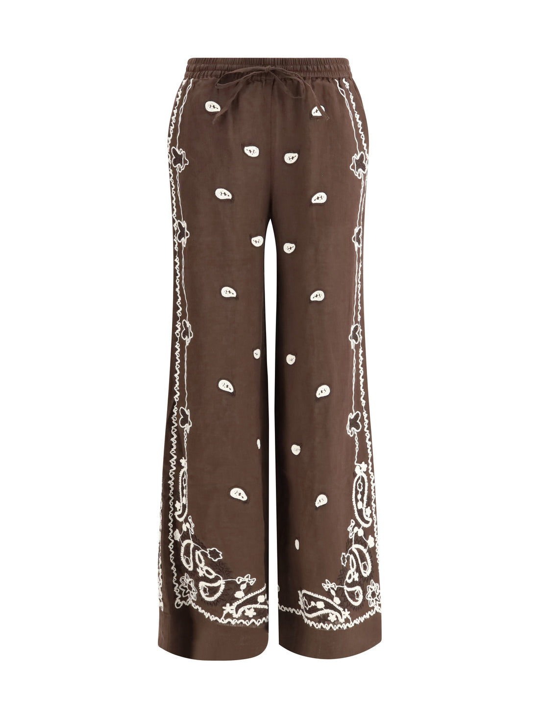 P.A.R.O.S.H. L embroidered trousers