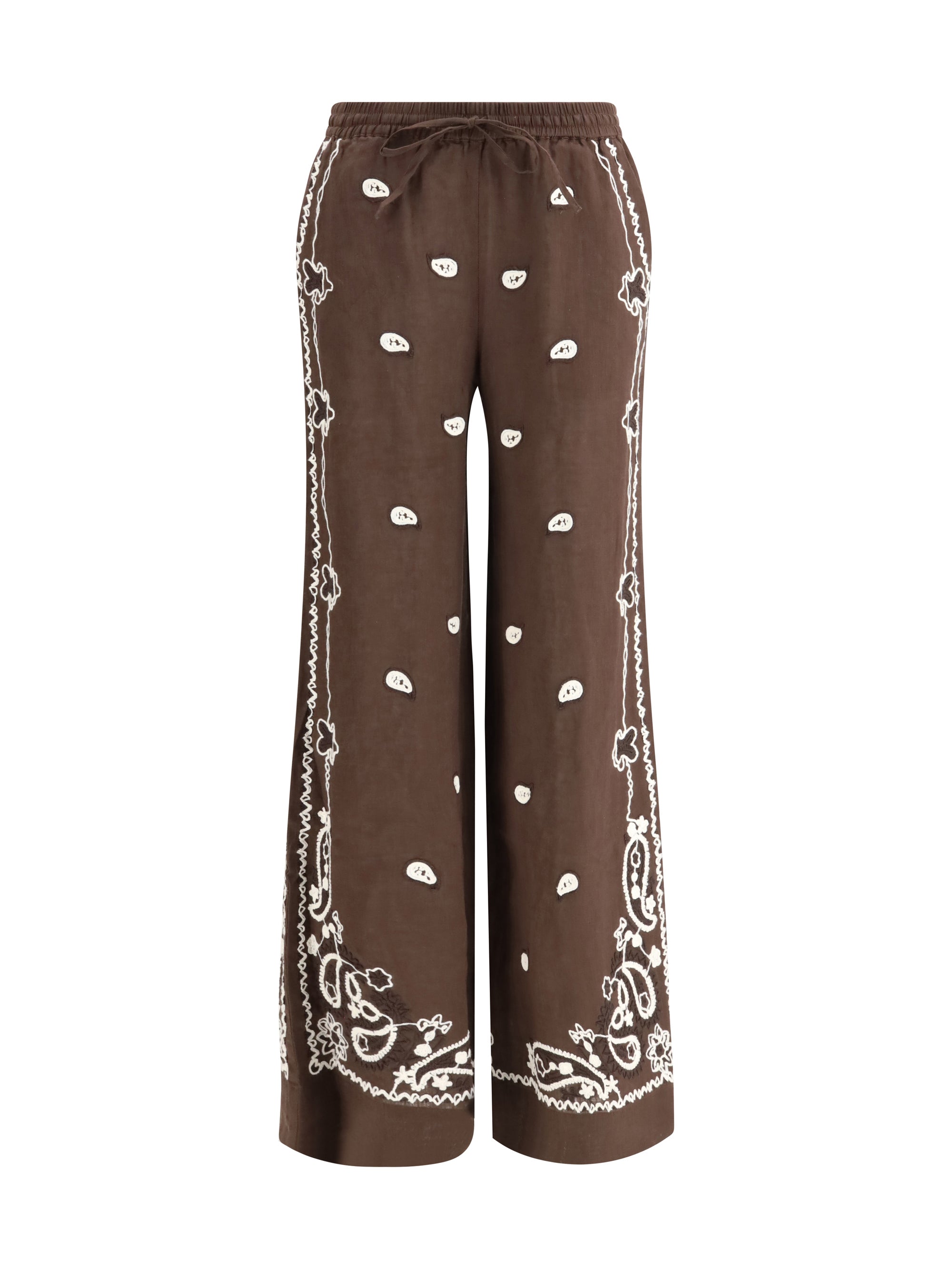 P.A.R.O.S.H. L embroidered trousers