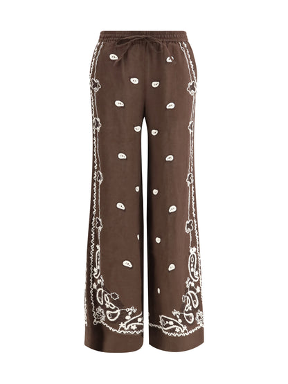 P.A.R.O.S.H. L embroidered trousers