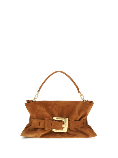 medium anthem bag in suede calfskin