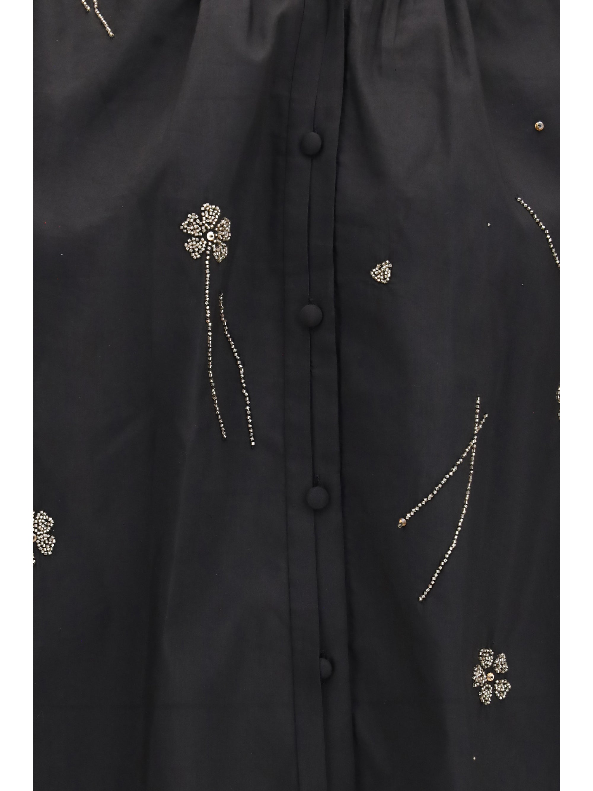 fleurs d’orient embroidered voile bohemian shirt