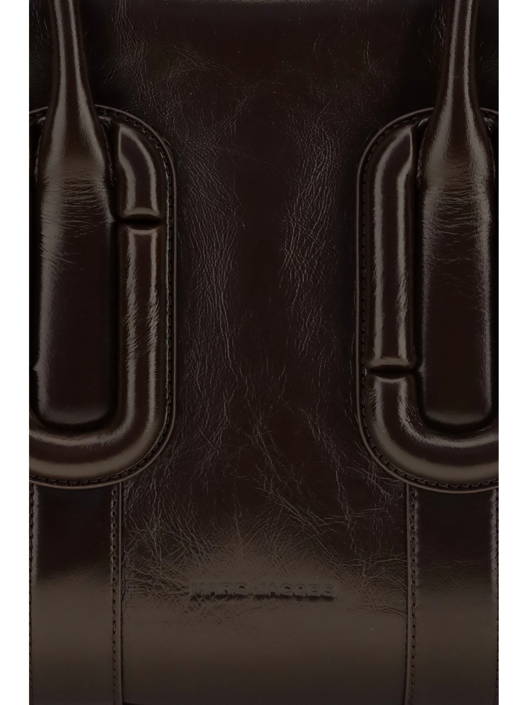 babe city tote leather handbag