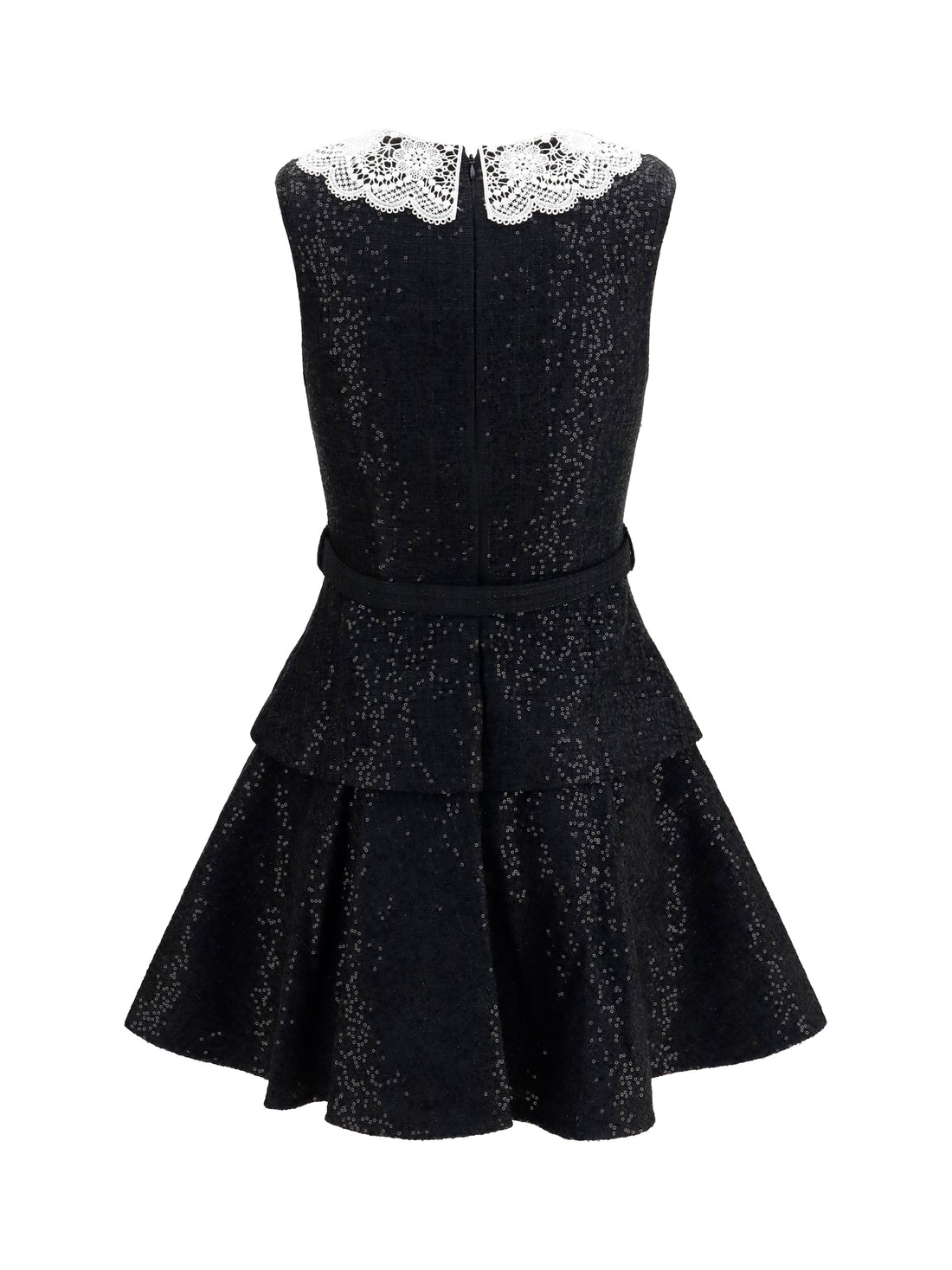 SELF-PORTRAIT 6 sequin bouclé dress