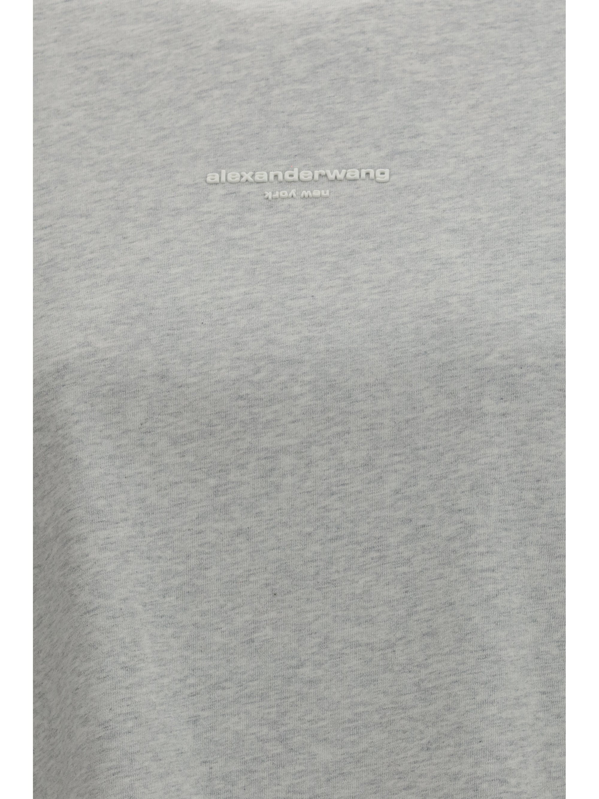 short-sleeve t-shirt with central logo print