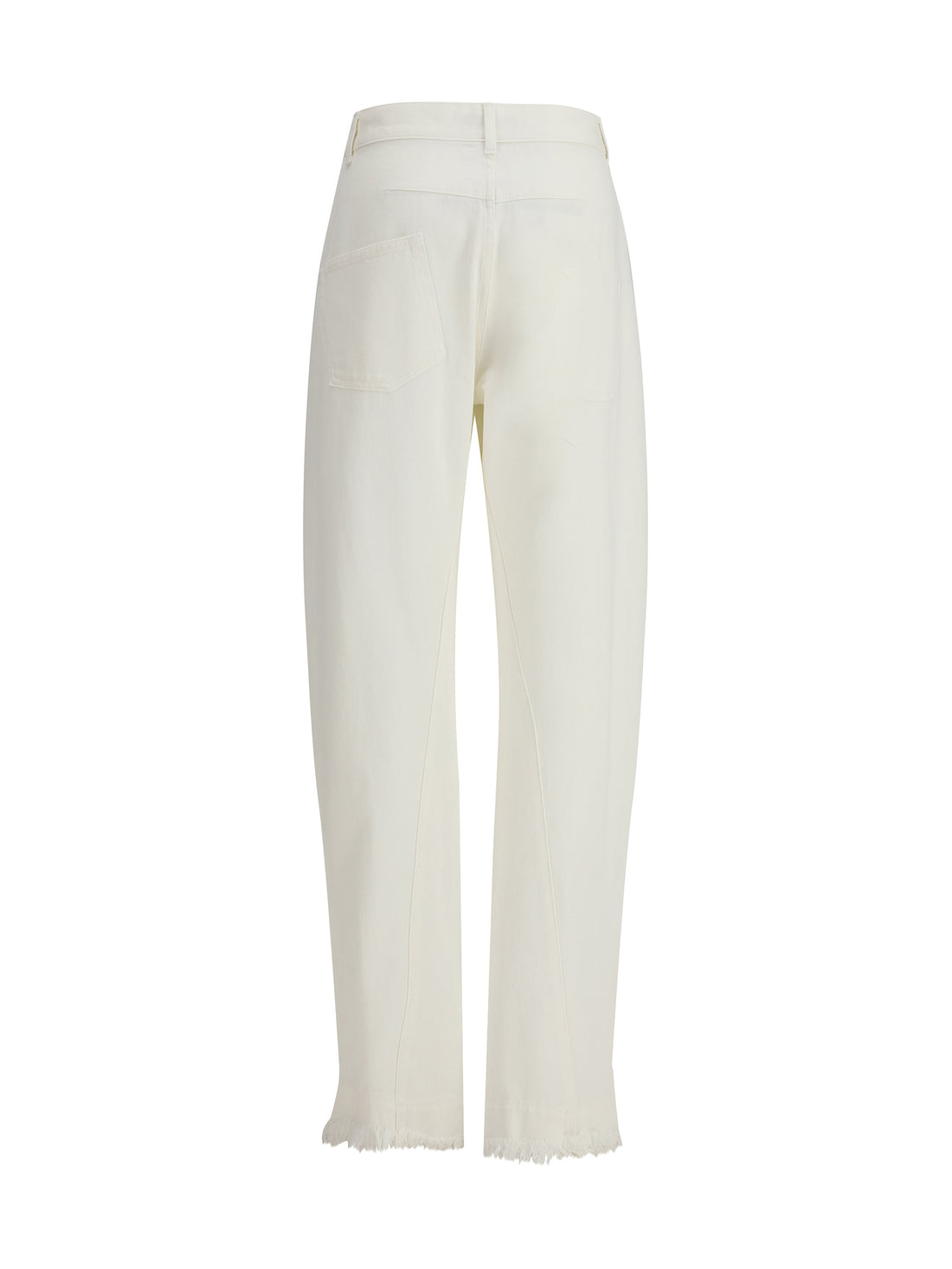 PHOEBE PHILO 38 arch jeans with raw edge hem