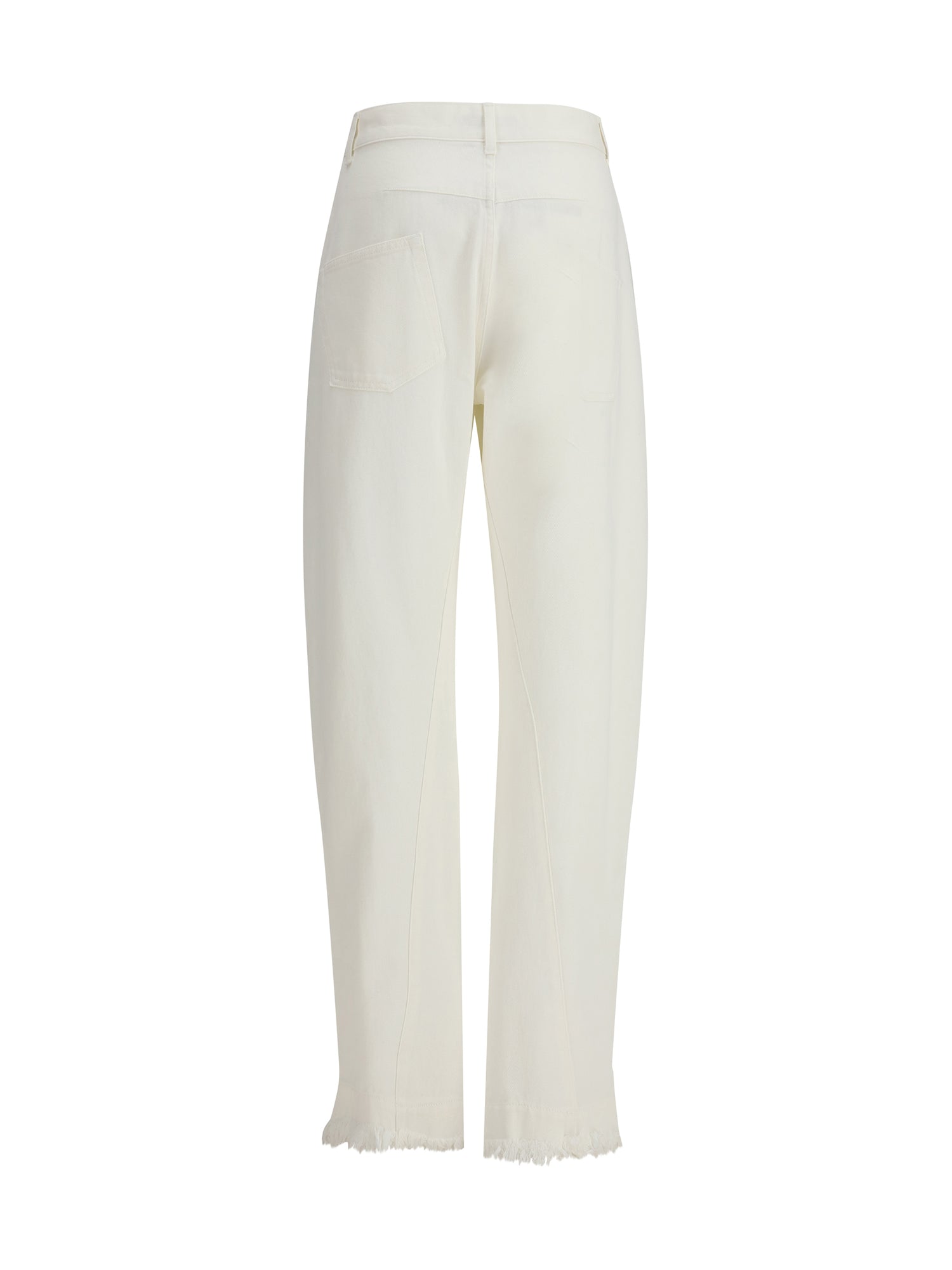 PHOEBE PHILO 38 arch jeans with raw edge hem